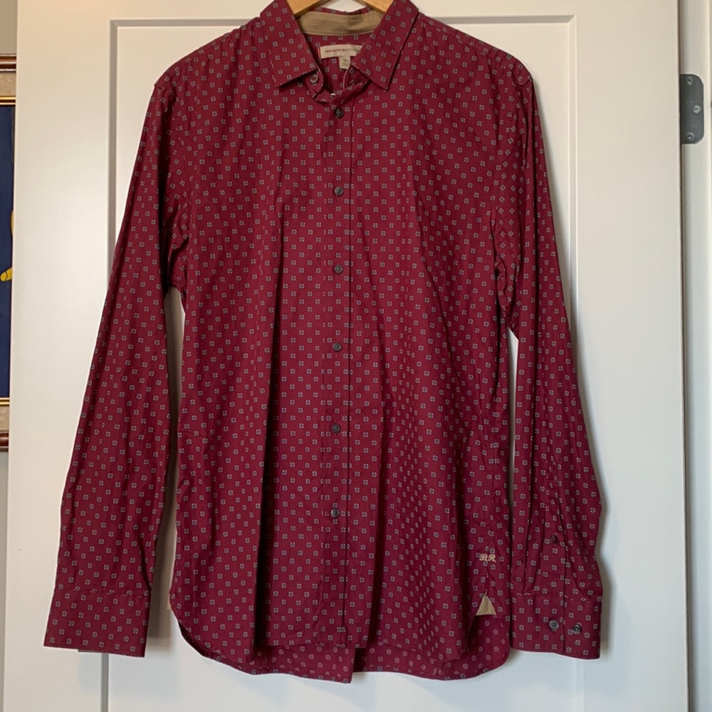 Men’s Banana Republic Heritage long sleeve shirt . Sized Medium.
